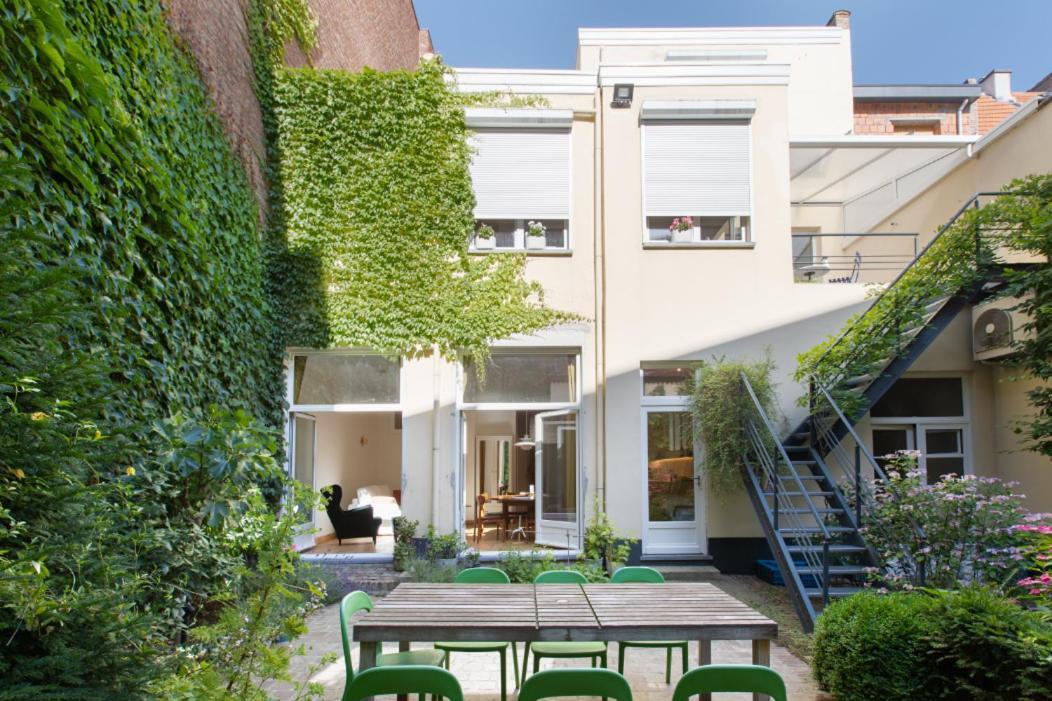 Pauline Loveling Apartment With Quiet Garden And 2 Bathrooms Antwerpia Zewnętrze zdjęcie